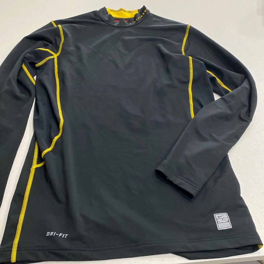 Nike Pro Combat Fitted Dri-Fit Long Sleeve Shirt